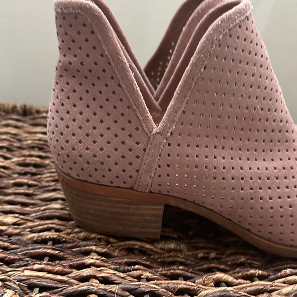 Lucky Brand Blush Perforated Ankle Booties - Picture 5 of 5